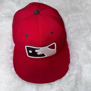 Red A Flex‎ The Game Pro MLB Baseball Hat Cap Men's Fitted